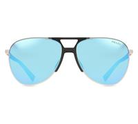 Prada Linea Rossa PS 53ZS 1BC08R Men's Sunglasses Silver Size 59