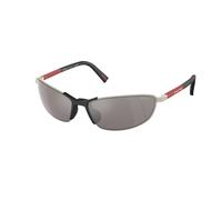 Prada Linea Rossa PS 55ZS 18X80I Man Sunglasses Metal Brown Geometric Normal