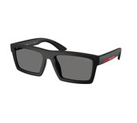 Prada Linea Rossa PS A07S 1BO02G Man Sunglasses Injected Black Grey Squared Polarized
