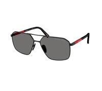 Prada Linea Rossa Man Sunglass PS A50S - Frame color: Matte Black, Lens color: Dark Grey Polar