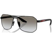 Prada Linea Rossa Man PS A53S 1BO5O0 Sunglasses Metal Black Grey Pilot Normal Shaded