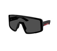 Prada Linea Rossa PS B07S 1BO06F Man Sunglasses Injected Black Grey Geometric Normal