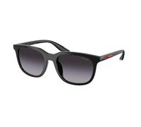 Prada Linea Rossa PS B09SU 1AB31A Man Sunglasses Injected Black Grey Pillow Normal Nuanced
