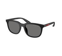 Prada Linea Rossa PS B09SU 1BO02G Man Sunglasses Injected Black Grey Pillow Polarized