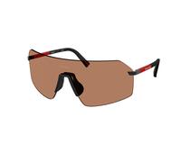 Prada Linea Rossa PS B50S 1BO20D Men's Sunglasses Black Size 136