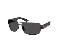 Prada Linea Rossa Prada Linea Rossa Ps 50Zs Rectangular-Frame Metal Sunglasses Black
