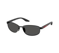 Prada Linea Rossa PS B53S 1AB08Z Man Sunglasses Metal Black Black Round Normal