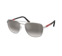 Sunglasses Prada linea rossa Ps 54zs col. 1bc02m Uomo Rotonda Argento