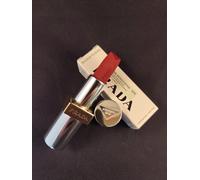 Prada Lipstick Monochrome Shade O76 Amber - Soft Matte - Refillable - 3.8g