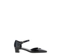 PRADA Logo Patent Pumps 40