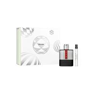 Prada Luna Rossa Carbon Eau de Toilette Men's Aftershave Gift Set Spray (100ml)