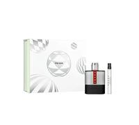 Prada Luna Rossa Carbon Eau de Toilette Men's Aftershave Gift Set Spray (100ml) with 10ml EDT