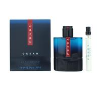 Prada Luna Rossa Ocean Eau de Toilette Gift Set 100ml EDP + 10ml EDP