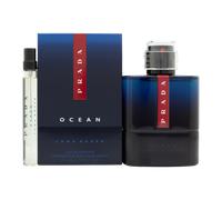 Prada Luna Rossa Ocean Eau de Toilette Gift Set - EDT 100ml & EDT 10ml