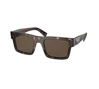 Prada Man PR 19WS 2AU8C1 Sunglasses Acetate Turtle Brown Squared Normal