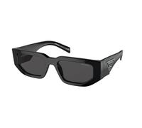 Prada Man PR 09ZS 1AB5S0 Sunglasses Acetate Black Grey Squared Normal