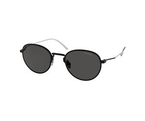 Prada Man Prada PR 53WS 04Q5S0 Sunglasses Titanium Black Grey Pantos Normal