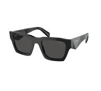 Prada Man Prada PR A06S 16K08Z Sunglasses Acetate Black Grey Pillow Normal