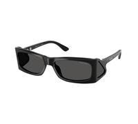 Prada Man Prada PR B03S 1AB5S0 Sunglasses Acetate Black Grey Squared Normal