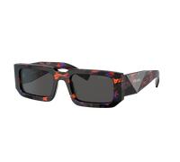 Prada Man Sunglass PR 06YS - Frame color: Abstract Orange, Lens color: Dark Grey