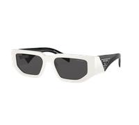 Prada Man Sunglass PR 09ZS - Frame color: Talc, Lens color: Dark Grey