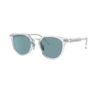 Prada Man Sunglass PR 17YS - Frame color: Crystal, Lens color: Polarized Green