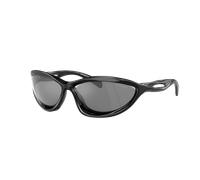 Prada Man Sunglass PR A26S - Frame color: Black, Lens color: Grey Mirror Silver