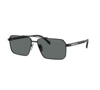 Prada Man Sunglass PR A57S - Frame color: Black, Lens color: Dark Grey Polarized