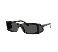 Prada Man Sunglass PR B03S - Frame color: Black, Lens color: Dark Grey