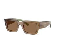Prada Man Sunglass PR B17S - Frame color: Terra, Lens color: Light Brown