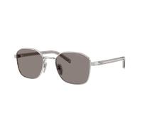 Prada Man Sunglass PR C50S - Frame color: Silver, Lens color: Dark Grey