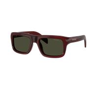 Prada Man Sunglass PR D11S - Frame color: Pomegranate Tortoise, Lens color: Dark Green