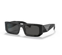 Prada Men's 0pr 06ys Sunglasses, deep Black/Cool Dark Grey, 53