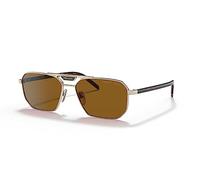 Prada Men's 0pr 58ys Sunglasses, Multi-Coloured, 57