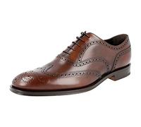 Prada Men's 2EB127 Brown Full Brogue Leather Business Shoes UK 10 / EU 44