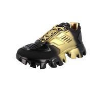 Prada Men's 2EG293 Gold Fabric Trainers/Sneaker UK 8.5 / EU 42.5
