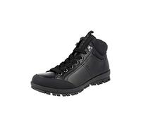 Prada Men's 4T3357 OLV F0002 Black Leather High-Top Trainers/Sneaker UK 9 / EU 43