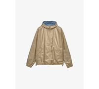 Prada Mens Prada Reversible Re-Nylon Hooded Shell Jacket Brown L