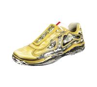 Prada Men's PS0906 Yellow Leather Trainers/Sneaker UK 9 / EU 43