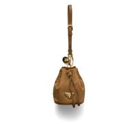 Prada mini Icon Re-Nylon bag charm - Brown One Size