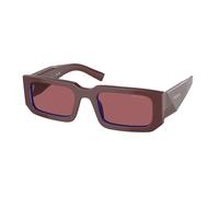 Prada PR 06YS 16M08S Man Sunglasses Acetate Red Violet Squared Normal