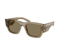 Prada PR 10ZS 22H90F Man Sunglasses Acetate Brown Brown Pillow Normal