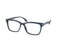 Prada PR 14WV 08Q1O1 Man Optical frames Acetate Blue Squared Normal