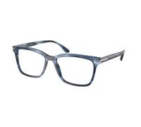 Prada PR 14WV 26F1O1 Man Optical frames Acetate Blue Squared Normal