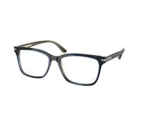 Prada PR 14WV ZXH1O1 Man Optical frames Acetate Blue Squared Normal