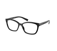 Prada PR 15ZV 1AB1O1 Woman Optical frames Acetate Black Squared Normal