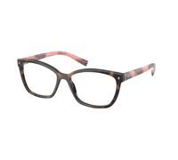Prada PR 15ZV 23A1O1 Woman Optical frames Acetate Turtle Squared Normal