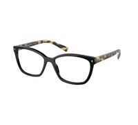 Prada PR 15ZV 3891O1 Woman Optical frames Acetate Black Squared Normal