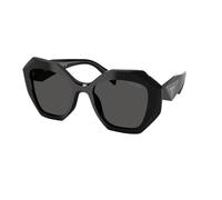 Prada PR 16WS 1AB5S0 Woman Sunglasses Acetate Black Grey Geometric Normal