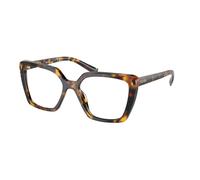 Prada PR 16ZV VAU1O1 Woman Optical frames Acetate Turtle Squared Normal